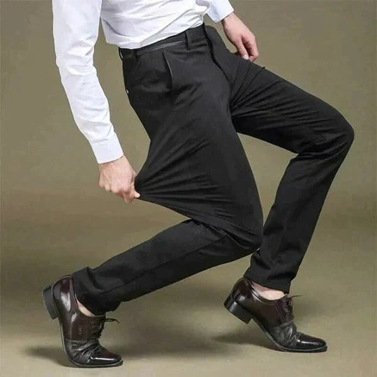 🔥👖High Stretch Men's Classic Pant For Men (LIGHT GREY) 💖