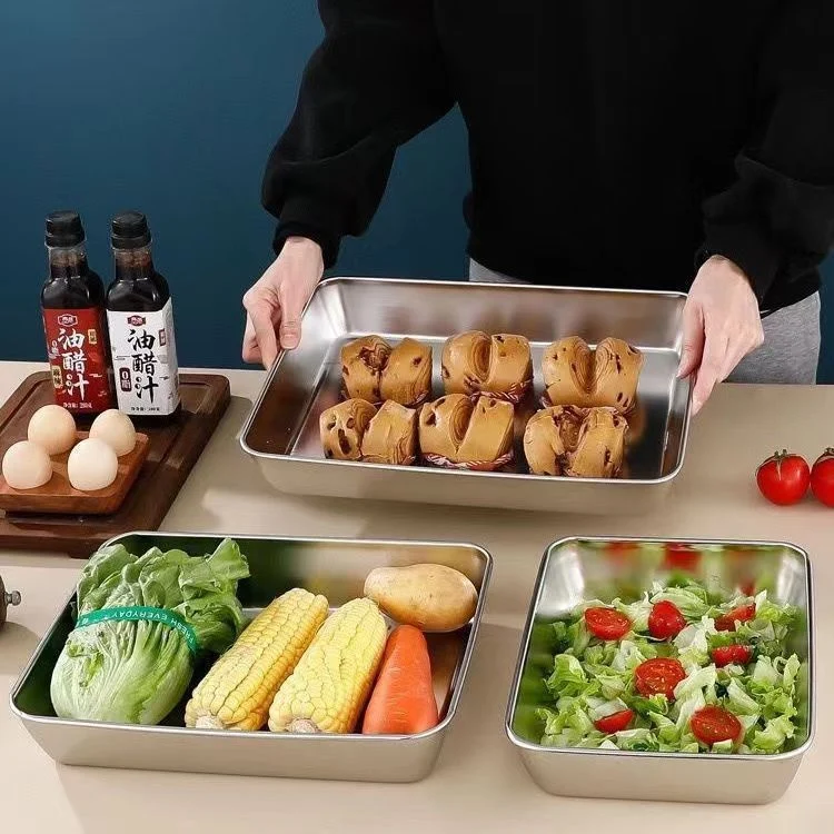 Steel Food Tray
