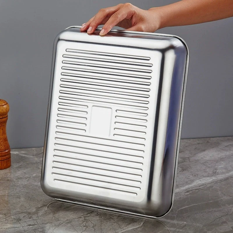 Steel Food Tray